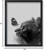Poster Master Butterfly on Cat Print - Image 7