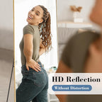 DUMOS 64"x21" Full Length Mirror - Image 3