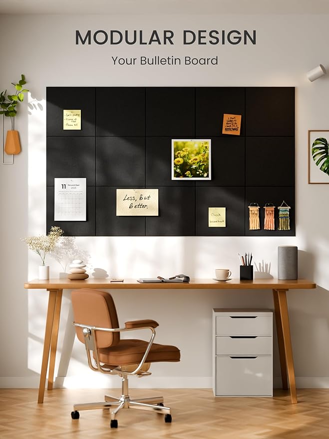 Bumusty Large Cork Board 36" x 24" Alternative - Image 6