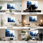 FurnoFlexArt Acoustic Panels Tiles Decorative Room Sound Proof Foam Absorbing - Image 7