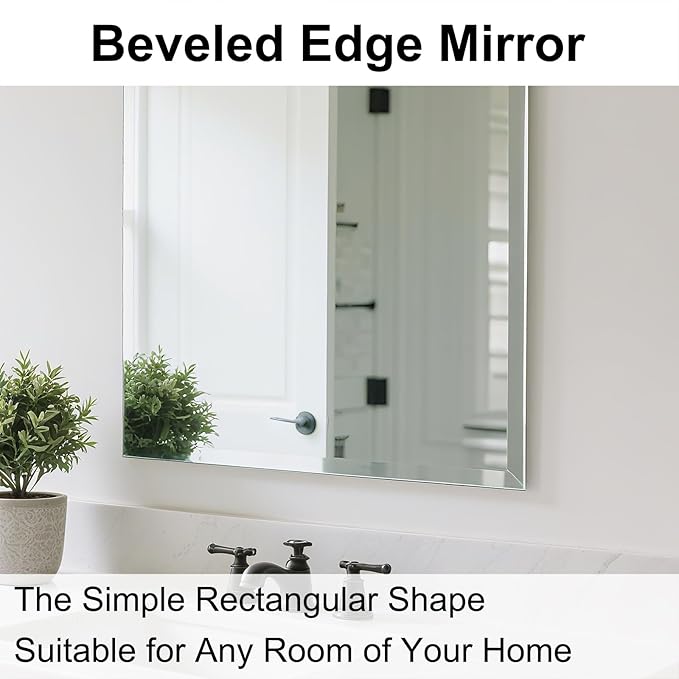Ruomeng Wall Mirror Bathroom Mirrors - Image 6