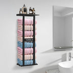Bathroom Towel Storage Rack, Wall Mounted Bathroom Towel Rack, 30 inch Heavy - Image 2