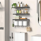 Floating Bathroom Shelves Wall Mounted - Image 2