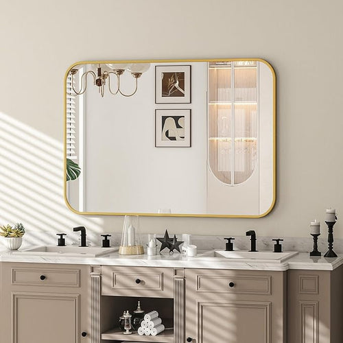 26×38 Inch Bathroom Mirror by Unknown