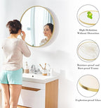 Sweetcrispy 30in Round Bathroom Mirrors - Image 4