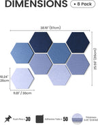 Fluxynara Hexagon Cork Board Alternative - Image 2