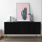 Vinjiasin Peel and Stick Wallpaper Black Wallpaper Black Wood Contact Paper - Image 6