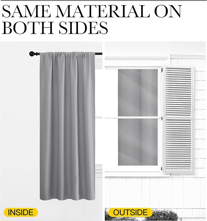 NICETOWN Blackout Curtain Panels - Image 6