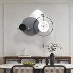 Large Modern Wall Clock for Living Room, Decorative Silent Battery Operated - Image 2