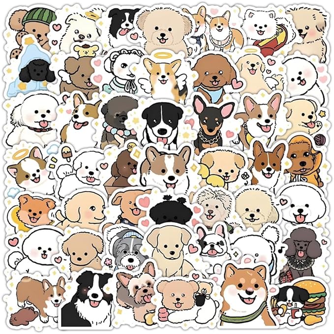 Cute Stickers for Kids - 70pc Sticker Pack - Kawaii Stickers for Teens Waterproof Vinyl Stickers for Water Bottles, Scrapbook, Laptops - Easter Basket Essentials Stuffers Gifts