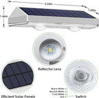 LIANGLOME 2 Pack Solar Fence Lights - Image 5