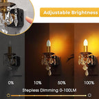 L LOHAS LED Flameless Candle Night Light, 2 Pack Night Lights Plug into Wall - Image 3