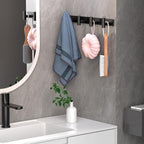 Coat Rack Wall Mounted-4 Hooks, Heavy Duty Stainless Steel Wall Hooks - Image 5