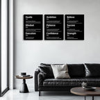 Motivational Wall Decor Paintings Inspirational Office Wall Decor Posters - Image 3