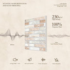 JBER Art Acoustic Panels, 48×32 Inches Acoustical Wall Panels, Sound Absorbing - Image 3
