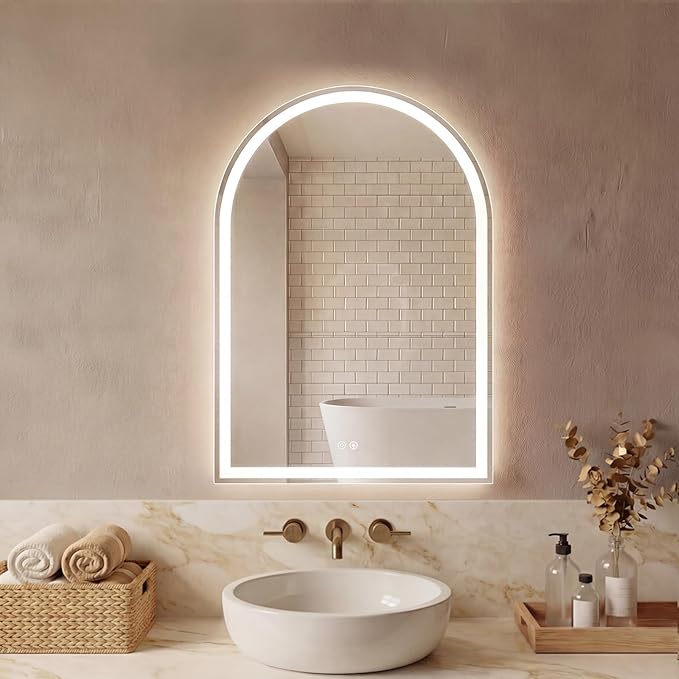 DUMOS 24"×32" LED Bathroom Mirror by DumosLifestyle