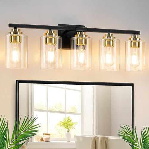 5-Light Bathroom Light Fixtures, Classic Wall Light Fixture by WelcometoVerRon