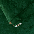 Wallercity Emerald Green Velvet Peel and Stick Wallpaper 15.8''x78.7'' Soft by Wallercity
