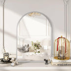 Arched Wall Mirror, Metal Frame Bathroom Mirrors, Arched Vanity Mirror - Image 4