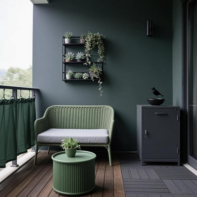 Yancorp 16"x120" Matte Emrald Green Peel and Stick Wallpaper Removable Contact - Image 6