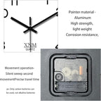 XNM Small Wall Clock Modern Wall Clocks Battery Operated 10 Inch Silent Non - Image 7