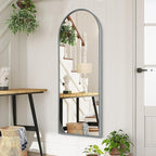 Arch Full Length Wall Mirror, Metal Aluminum Frame Modern Simple Home Decor - Image 4