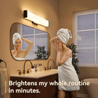 Amico Bathroom Vanity Light Over Mirror 24 inch, Dimmable 5CCT Led Vanity Lights - Image 8
