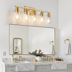 MOKATNG 5-Light Bathroom Light Fixtures, Vanity Light - Image 3