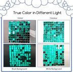 COKAOBE Emerald Green Shimmer Wall Backdrop, Photo Backdrops - Image 4