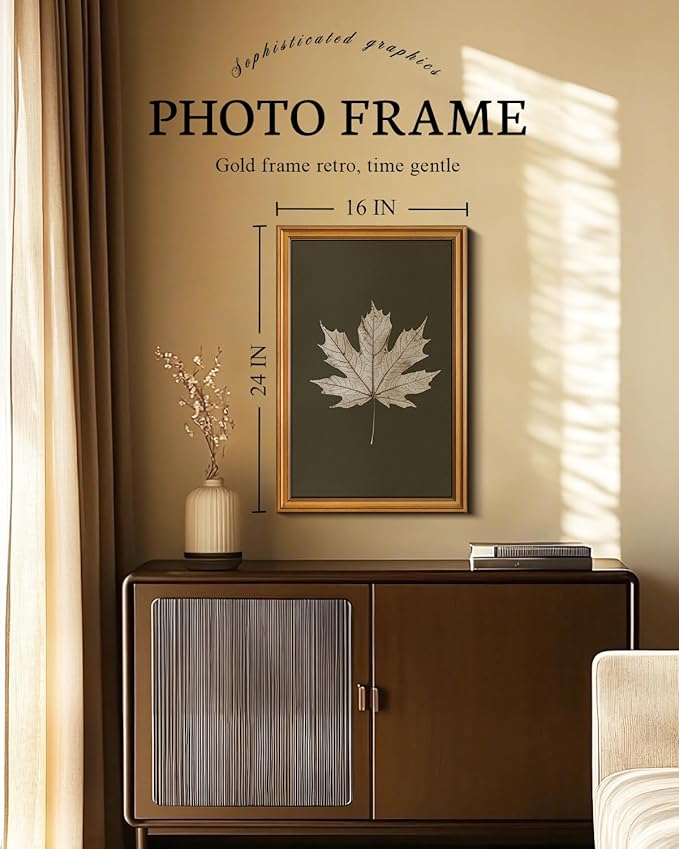 VIYYIEA Vintage Gold Framed Wall Art - Image 2