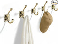TUNNY 5 Pack Antique Design Wall Hanging Coat Hooks by TUNNY