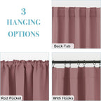 RYB HOME Kitchen Window Curtains - Image 7