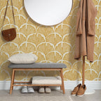 Tempaper x Novogratz Golden Mustard Feather Palm Removable Peel and Stick - Image 9