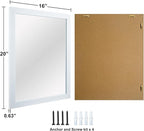 BOMINICA Rectangular Wall Mirror Framed Wall Mirror 16” x 20” - Image 4
