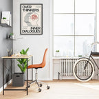 Maximalist Vintage Mental Health Posters Retro Unique Eclectic Wall Art 16x24 - Image 6