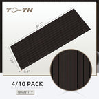 TO-TH Wood-Look Acoustic Wall Panels, 10 Pack 47.2” x 23.6” Acoustic Panels - Image 7