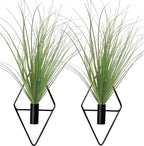 Hanging Planters with Artificial Plants by YESKY