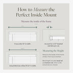 CHICOLOGY Cordless Mini Blinds for Indoor Windows, 34.75" W x 48" H, Light - Image 8