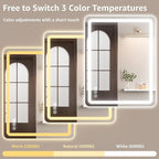 28" x 36" Led Bathroom Mirror - Image 6