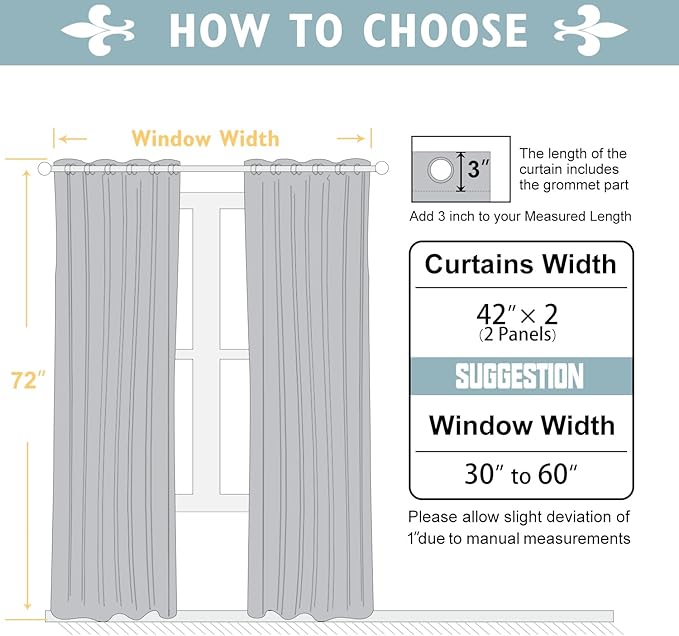 ChrisDowa Burgundyout Curtains 72 inches Long - Image 5