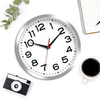 Roymnie Wall Clock Silent Non-Ticking Modern Clock Battery Operated 12 Inch - Image 8
