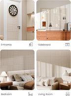 Bumusty Large Cork Board Alternative-48 x 36" Felt Bulletin Board Tiles - Image 5
