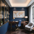 Yancorp 24"x120" Matte Gray Blue Peel and Stick Wallpaper Removable Contact - Image 6