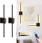 Battery Operated Wall Sconces Set of 2,  8000mAh Rotatable by Torchlet