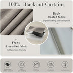 No-Drill 100% Blackout Window Curtain - Image 4