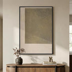 Framed Neutral Abstract Wall Art, Modern Beige and Taupe Canvas Prints by Cuspin