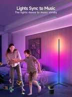 Tyute Corner Floor Lamp, RGB LED Corner Lamp - Image 4