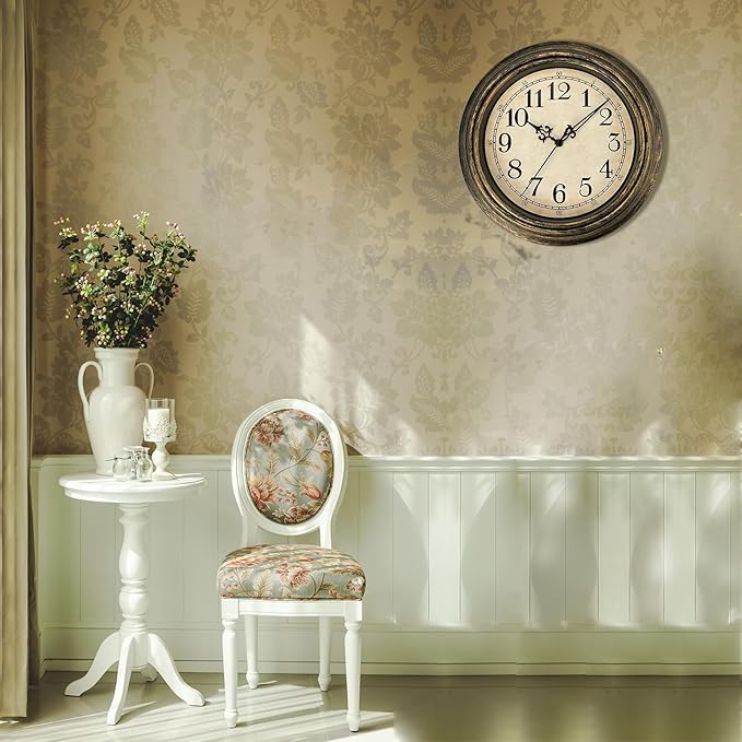 Plumeet Retro Wall Clock - Image 7