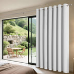 Joydeco Blackout Patio Sliding Door Curtains 72 Inches Long, Grommet Privacy - Image 3