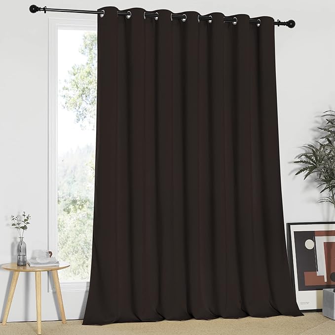 NICETOWN Blackout Curtain for Sliding Glass Door by NICETOWN